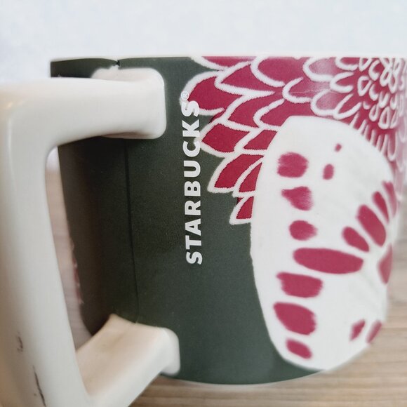Starbucks Fall Flora Limited Floral Butterfly 12oz Coffee Cup Mug - Picture 11 of 13